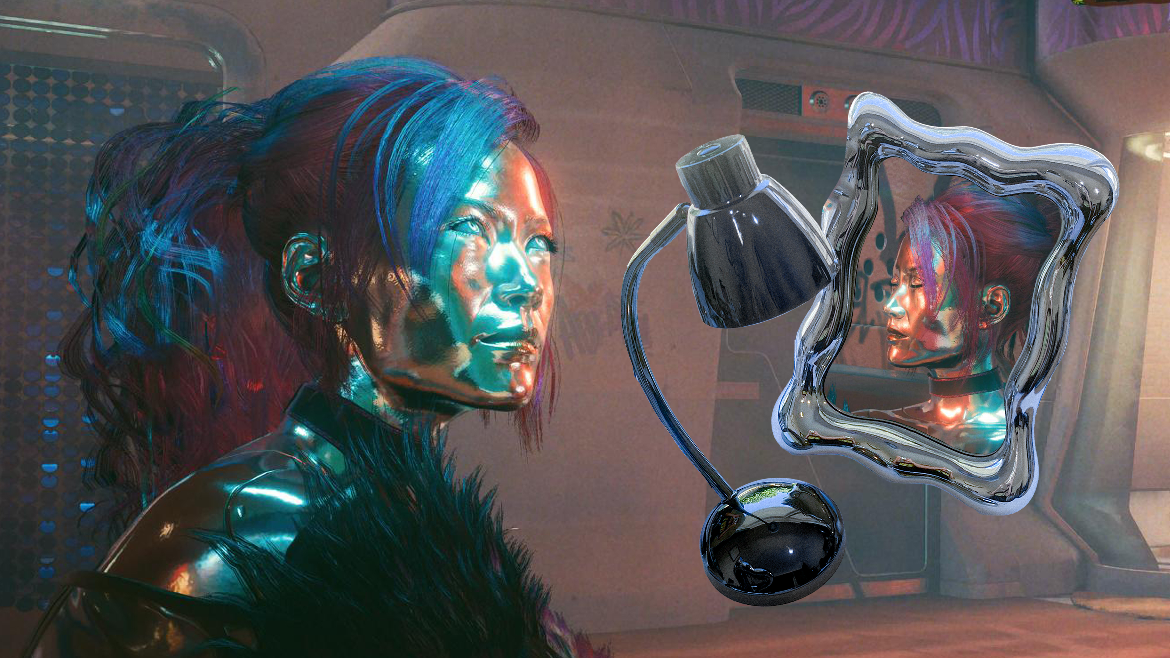 Into the magpie nest: Gunmetal chrome