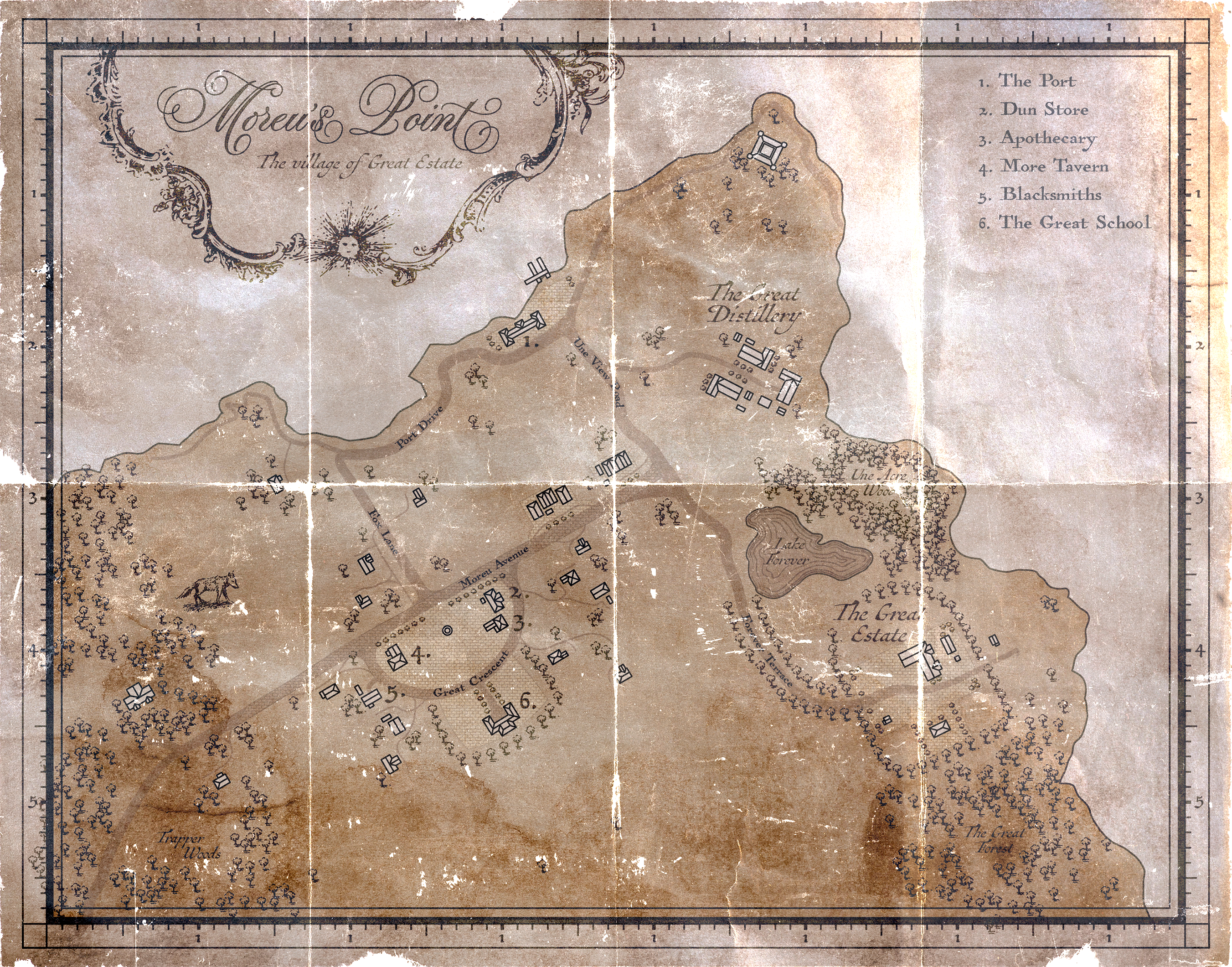 A work-in-progress, one of many: Faux cartography